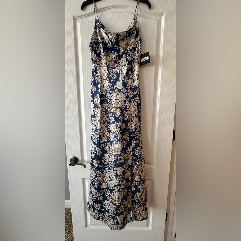 SAGE maxi spaghetti strap summer dress